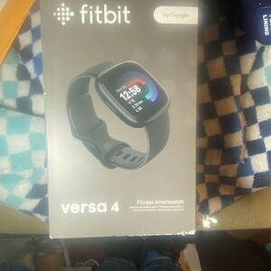 Fitbit Versa 4 Black Fitness Smartwatch